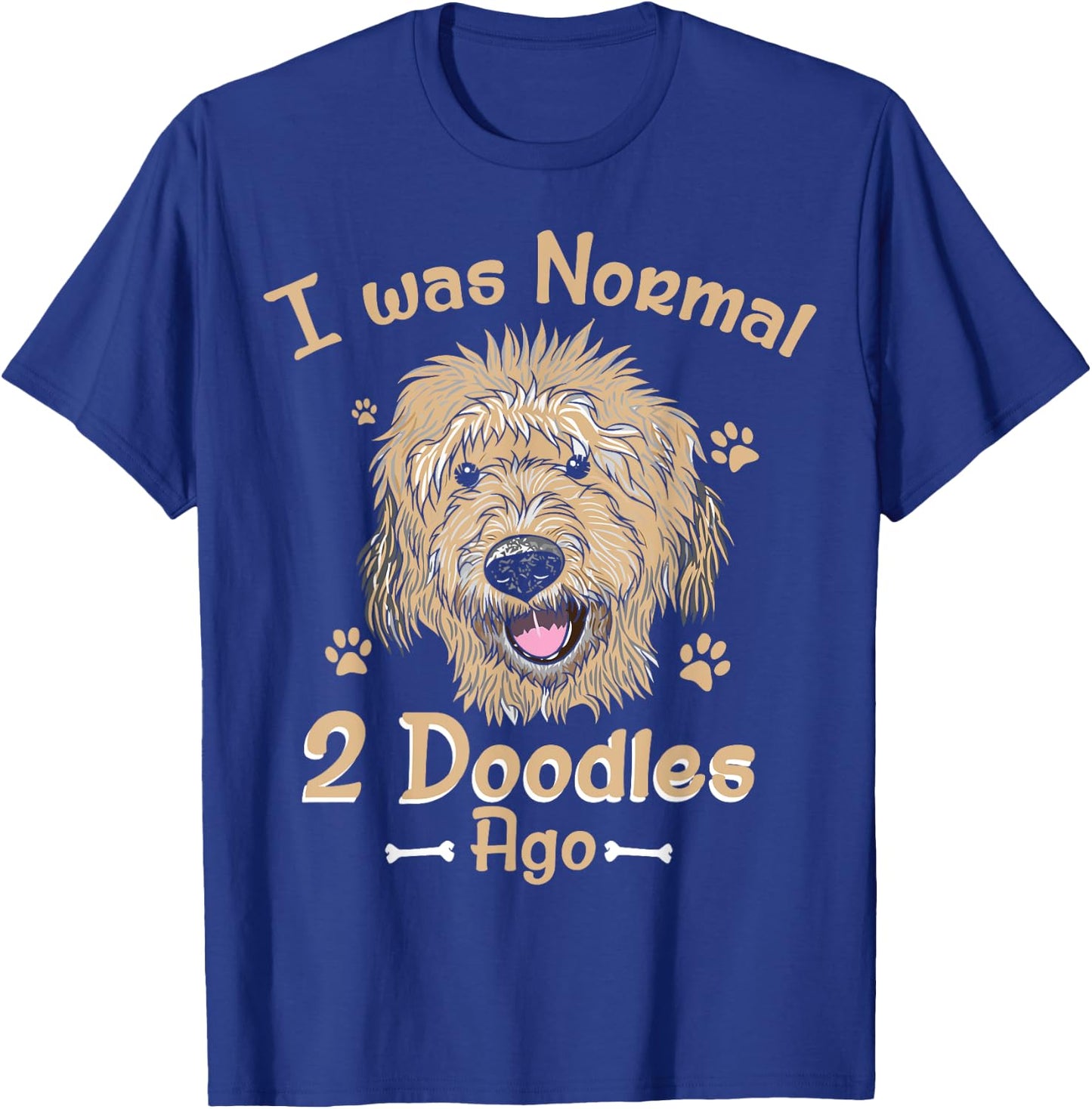 Goldendoodle Dog Mom Gifts Goldendoodle Dad Gifts Doodle Women Girls Kids T-Shirt - T-Shirt | Royal