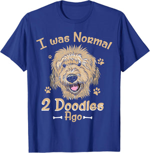 Goldendoodle Dog Mom Gifts Goldendoodle Dad Gifts Doodle Women Girls Kids T-Shirt - T-Shirt | Royal
