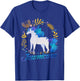 Jewnicorn Funny Jewish Unicorn Chanukah Hanukkah Jew Gift T-Shirt - T-Shirt | Royal