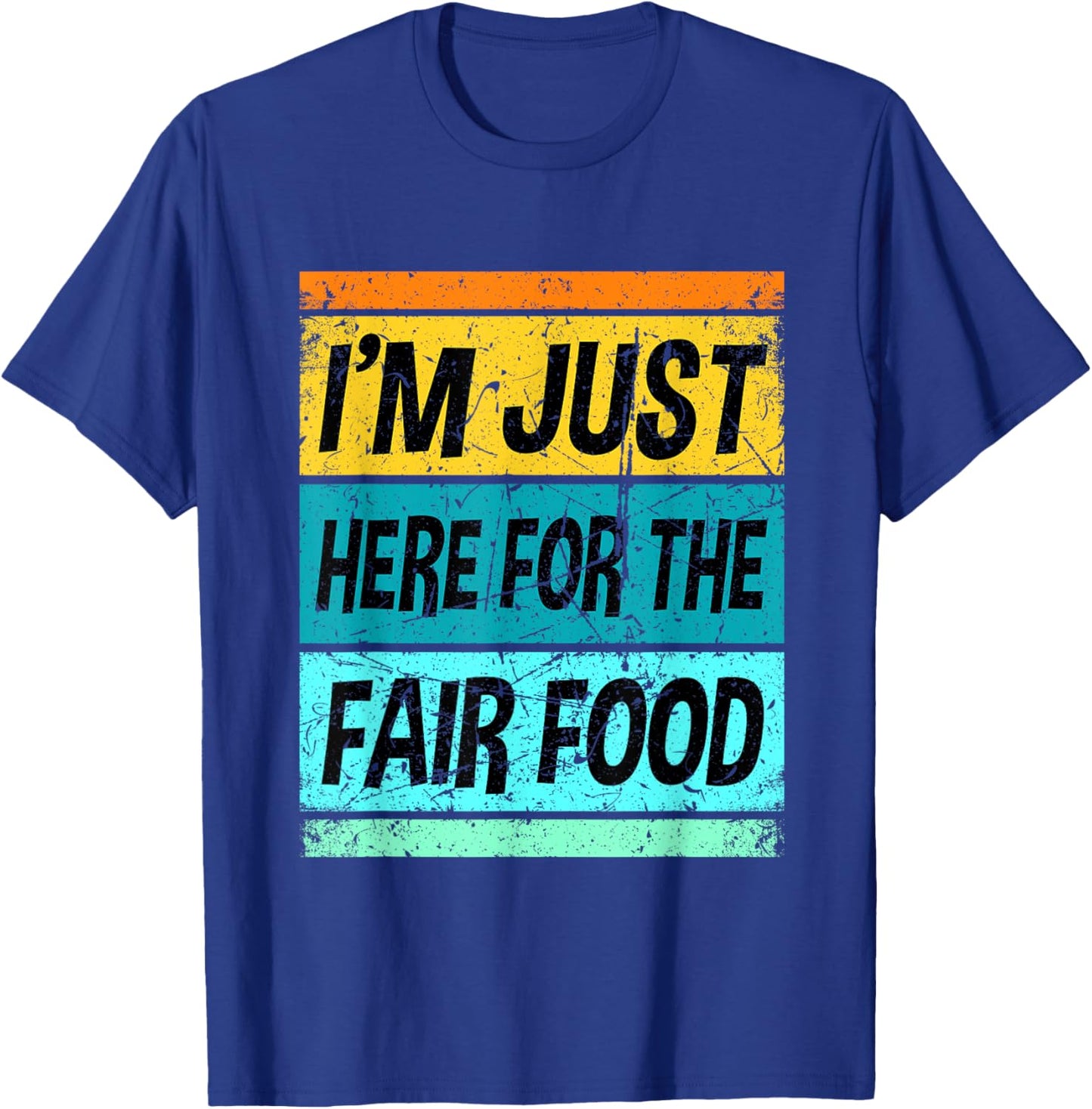 Retro County Fair Shirt Fair Food State Shirt Men Women Kids T-Shirt - T-Shirt | Royal
