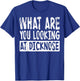 1980s Movie What Are You Looking At Dicknose T-Shirt - T-Shirt | Royal