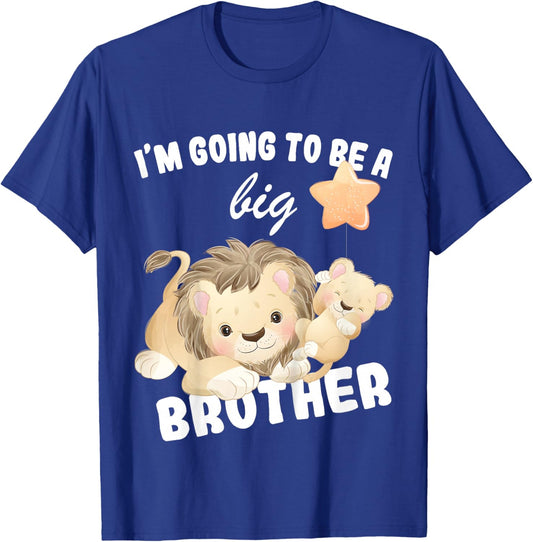 Kids Big Brother To Be - Im Going To Be A Big Brother 2026 T-Shirt - T-Shirt | Royal
