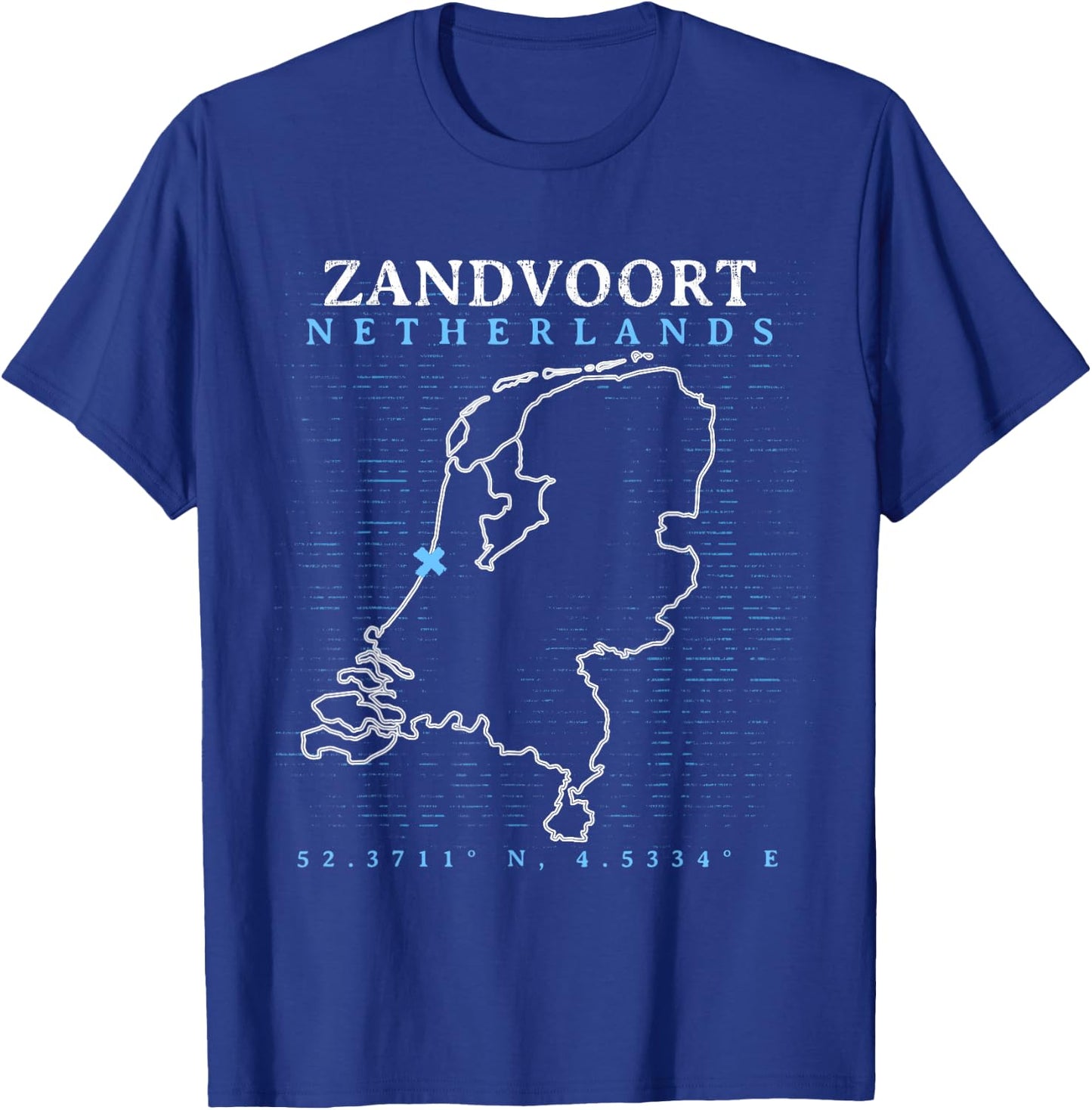 Netherlands Zandvoort T-Shirt - T-Shirt | Royal