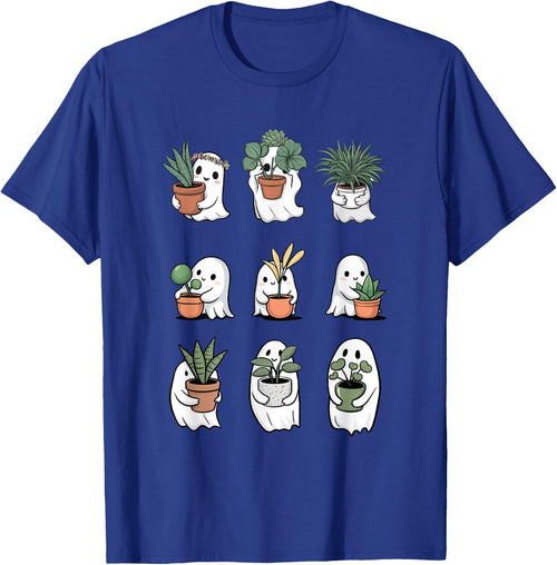 Ghost Plant Lady Halloween Ghostly Gardening Lovers Plant