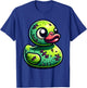 Rubber Duck Zombie Halloween Ducky Women Girls T-Shirt - T-Shirt | Royal