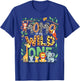 1st Birthday Safari Zoo Mommy Momo Of The Wild One T-Shirt - T-Shirt | Royal