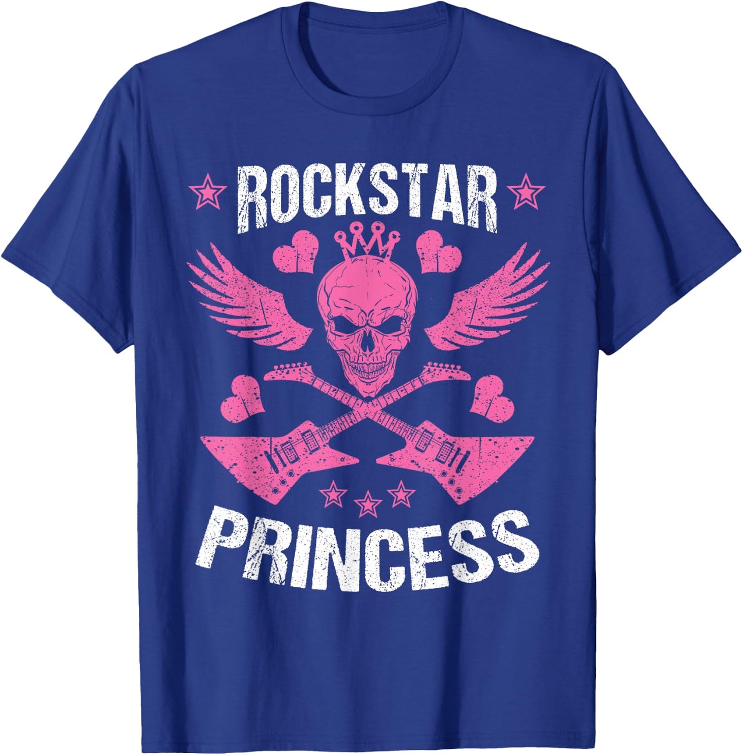 Cool Girls Rockstar Gift Funny Pop Star Princess Music Lover T-Shirt - T-Shirt | Royal