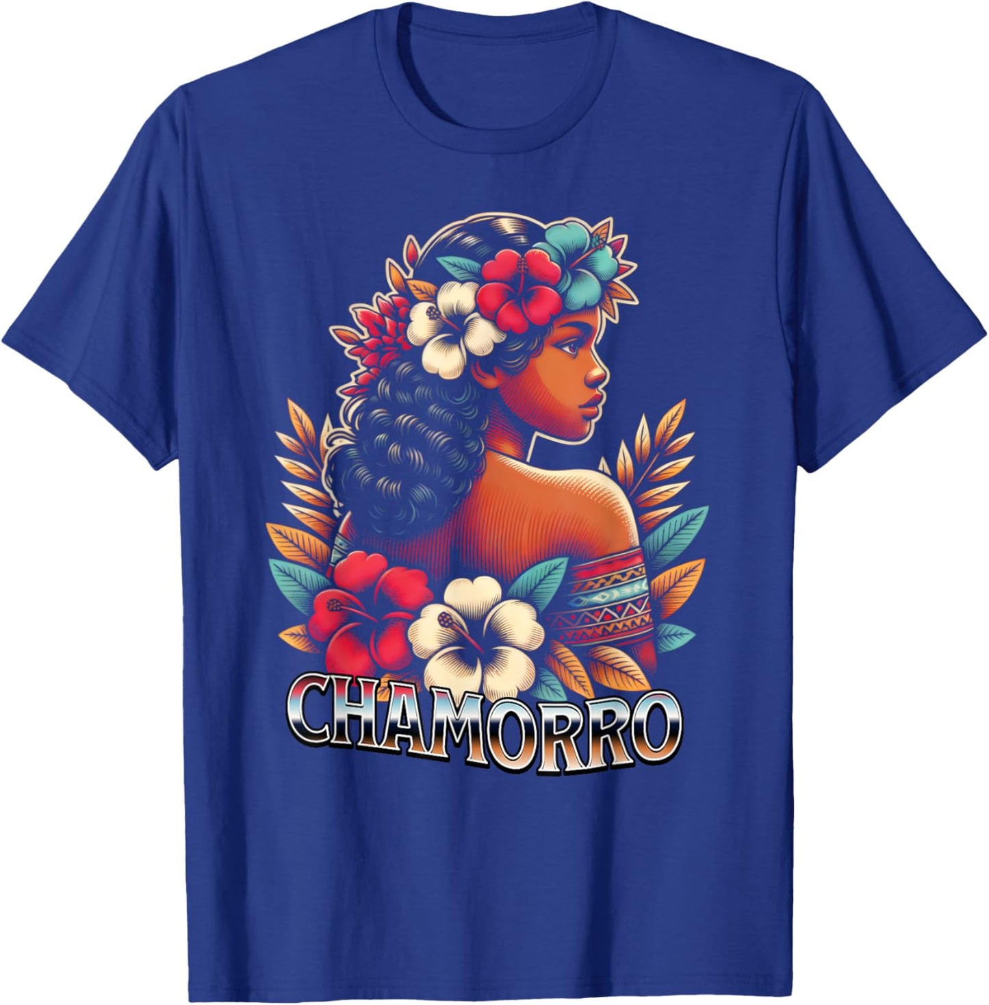 Chamorro Pride Guam and Saipan Mariana Islands Heritage T-Shirt - T-Shirt | Royal