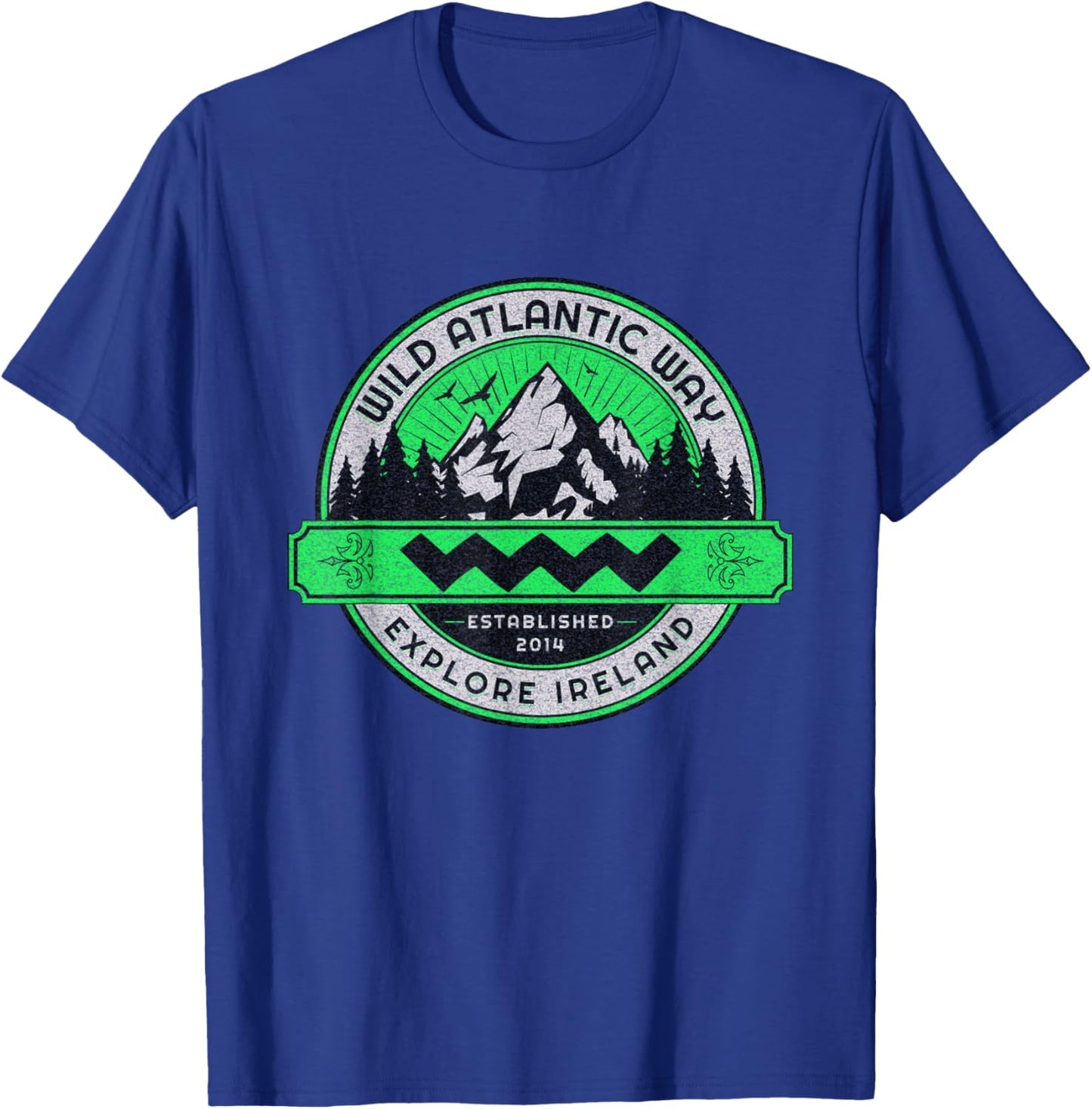 The wild Atlantic way ireland coastal route wome T-Shirt - T-Shirt | Royal
