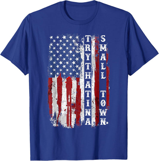 Try That In A Small Country Western Town,Country Music Lover T-Shirt - T-Shirt | Royal