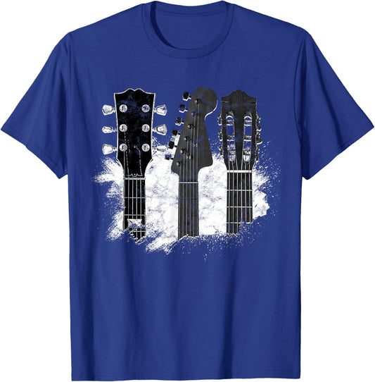 Guitar Player Gifts Rock n Roll Musician Festival Music T-Shirt - T-Shirt | Royal
