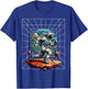 Astronaut Running in Space Cosmic Kid Galaxy Adventure Lover T-Shirt - T-Shirt | Royal