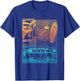 Volkswagen Beach Life Camper Sunset Doodle T-Shirt - T-Shirt | Royal