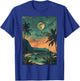 Vintage Hawaii Travel Kauai Beach Nature Scenery Men Women Kids T-Shirt - T-Shirt | Royal