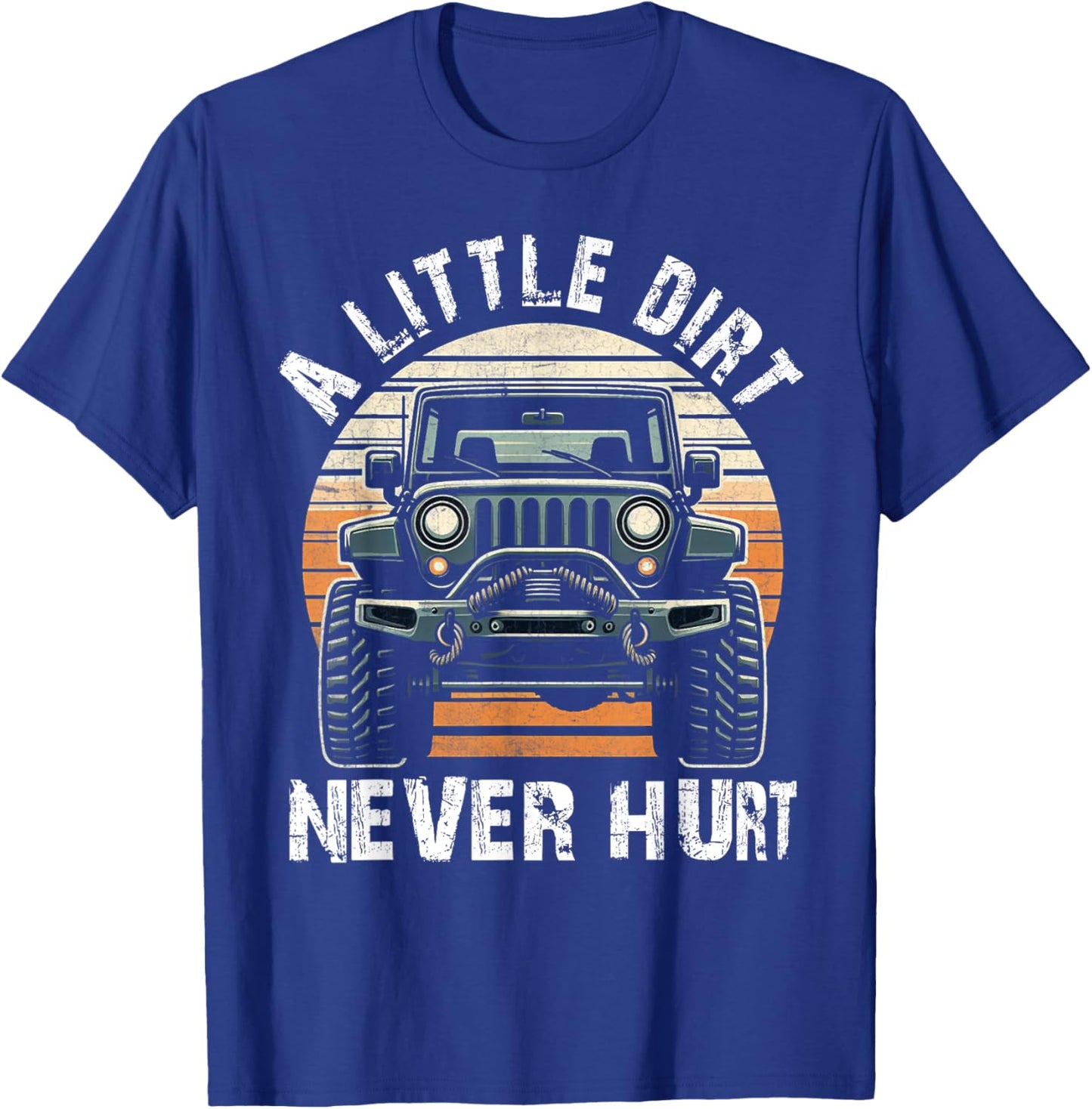 Offroad Racing Dad SxS 4X4 Off-Roading SUV UTV Car Lovers T-Shirt - T-Shirt | Royal