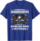 Proud Granddaughter Of A Korean War Veteran Vet's Family T-Shirt - T-Shirt | Royal