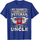 Veterans Day My Favorite 82nd Airborne Veteran Is My Uncle T-Shirt - T-Shirt | Royal