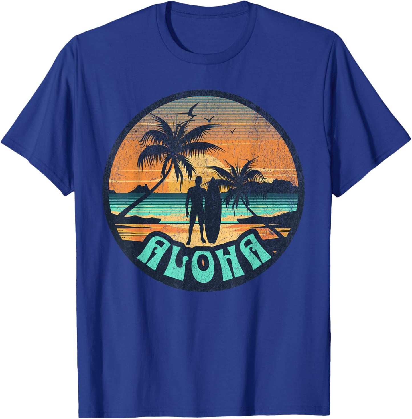 Hawaii Aloha T-Shirt - T-Shirt | Royal
