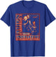 Alien Vs Predator Whoever Wins We Lose Vintage Chest Poster T-Shirt - T-Shirt | Royal