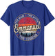 Emmanuel The Man The Myth The Legend Personalized Name T-Shirt - T-Shirt | Royal