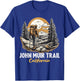 John Muir Trail California Hiking Trail Souvenir Nature Fan T-Shirt - T-Shirt | Royal