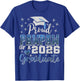 Proud Pawpaw Of A Class Of 2026 Graduate Senior 26 T-Shirt - T-Shirt | Royal