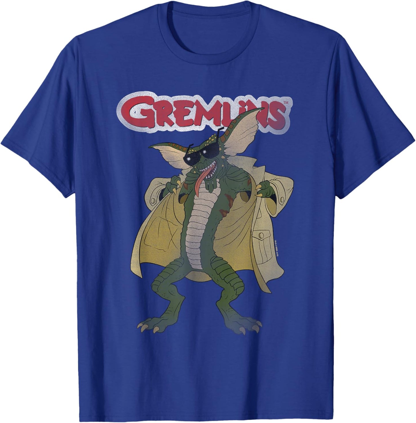 Gremlins Flasher T-Shirt - T-Shirt | Royal