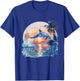 Dolphin Sunset Ocean Sea Dolphin Sea Ocean Animal Lover T-Shirt - T-Shirt | Royal
