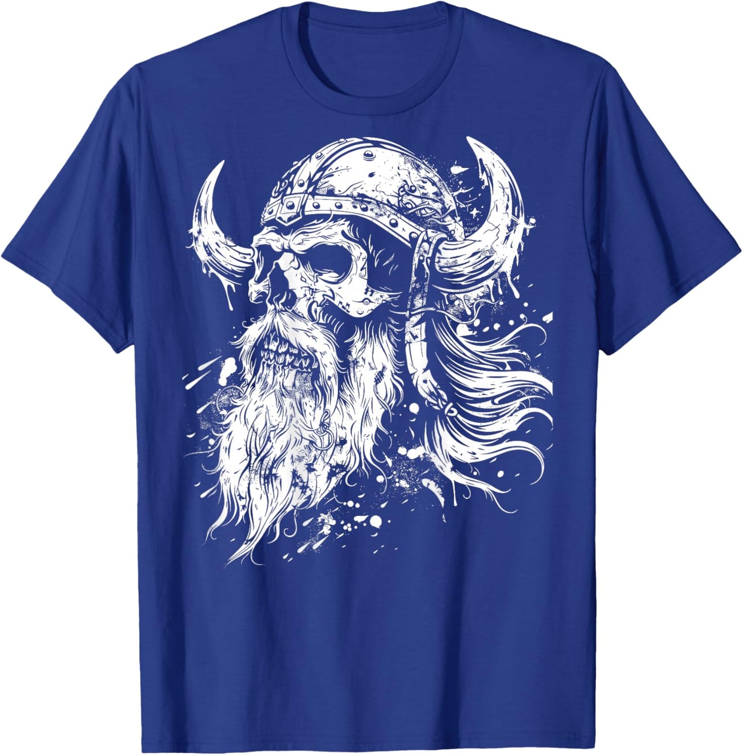 Viking Backprint T-Shirt - T-Shirt | Royal