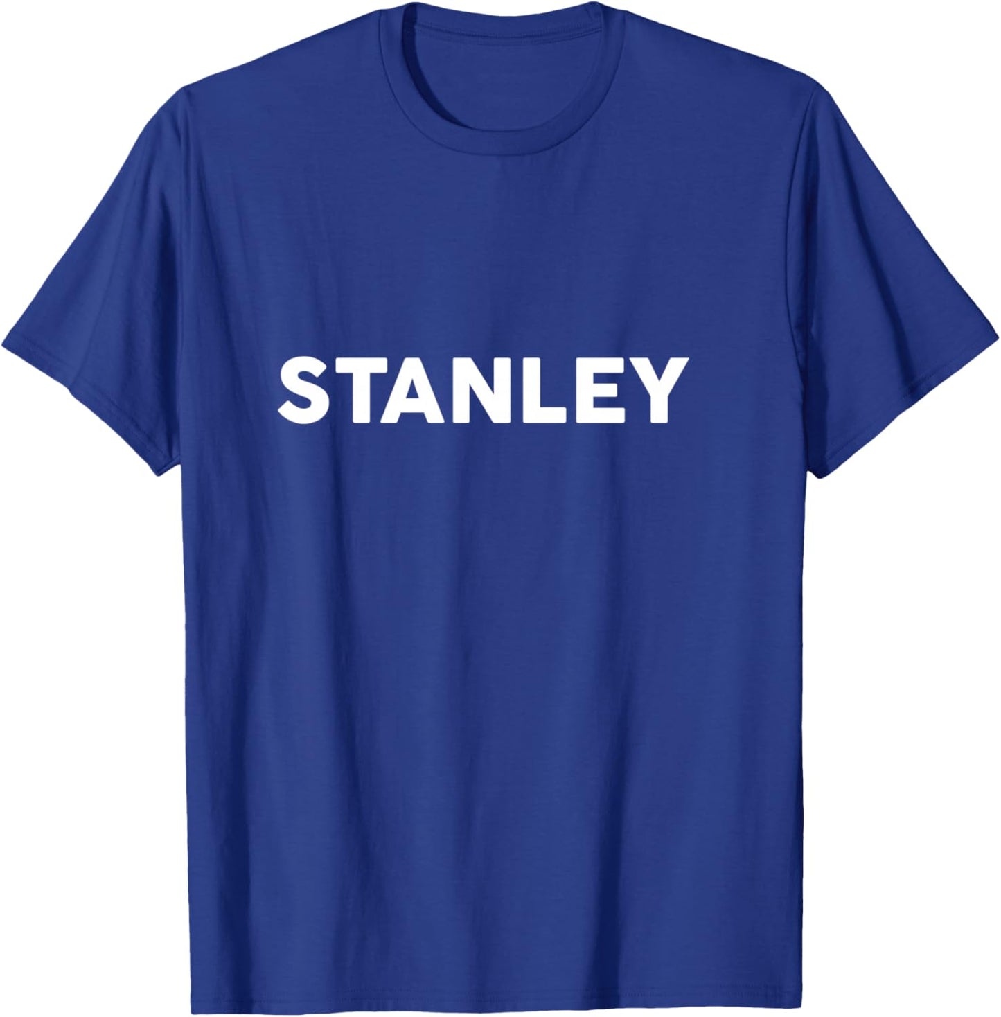 That Says Stanley Single Counties , Black, S T-Shirt - T-Shirt | Royal