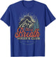 Funny Hiking Gift Out of Breath Hiker Club for Outdoors Fan T-Shirt - T-Shirt | Royal
