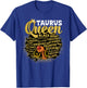African American Women Zodiac Birthday Taurus Queen T-Shirt - T-Shirt | Royal