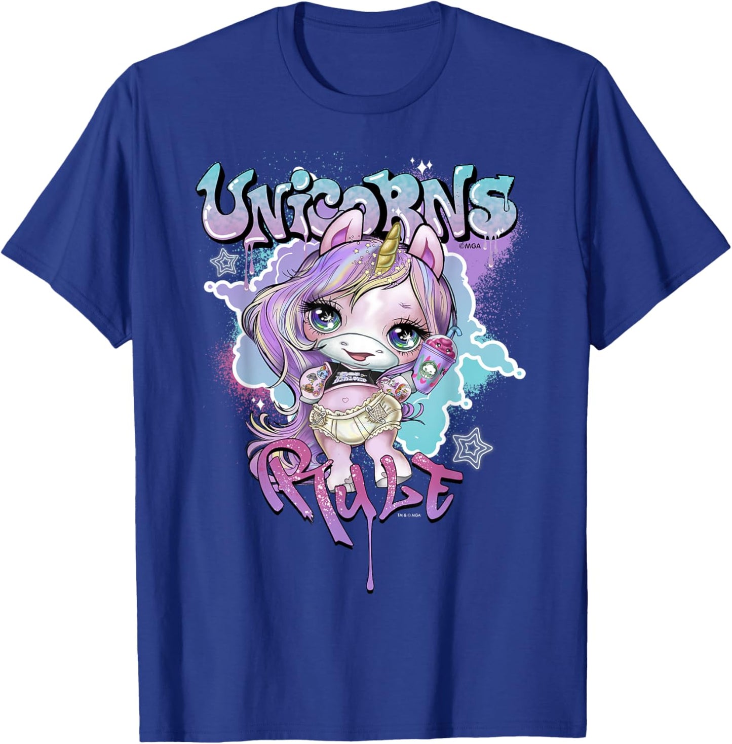 Poopsie Slime Surprise Unicorns Rule T-Shirt - T-Shirt | Royal