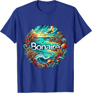 Bonaire ABC Dutch Islands artistic T-Shirt - T-Shirt | Royal