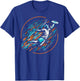 Ultimate Frisbee Enthusiast T-Shirt - T-Shirt | Royal