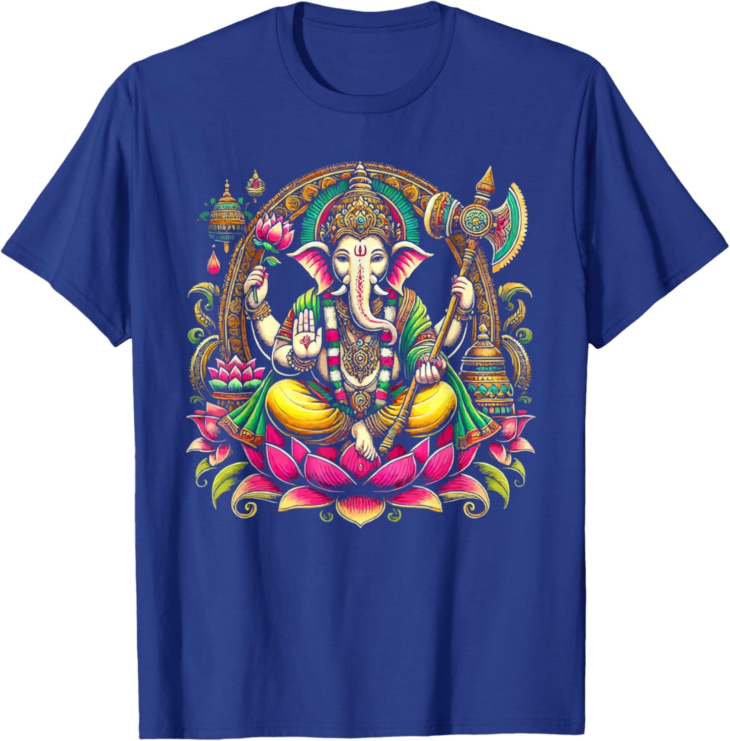 Ganesh Chaturthi Hindu Festival Elephant Lord Ganesha T-Shirt - T-Shirt | Royal