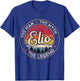 Elio The Man The Myth The Legend Personalized Name T-Shirt - T-Shirt | Royal
