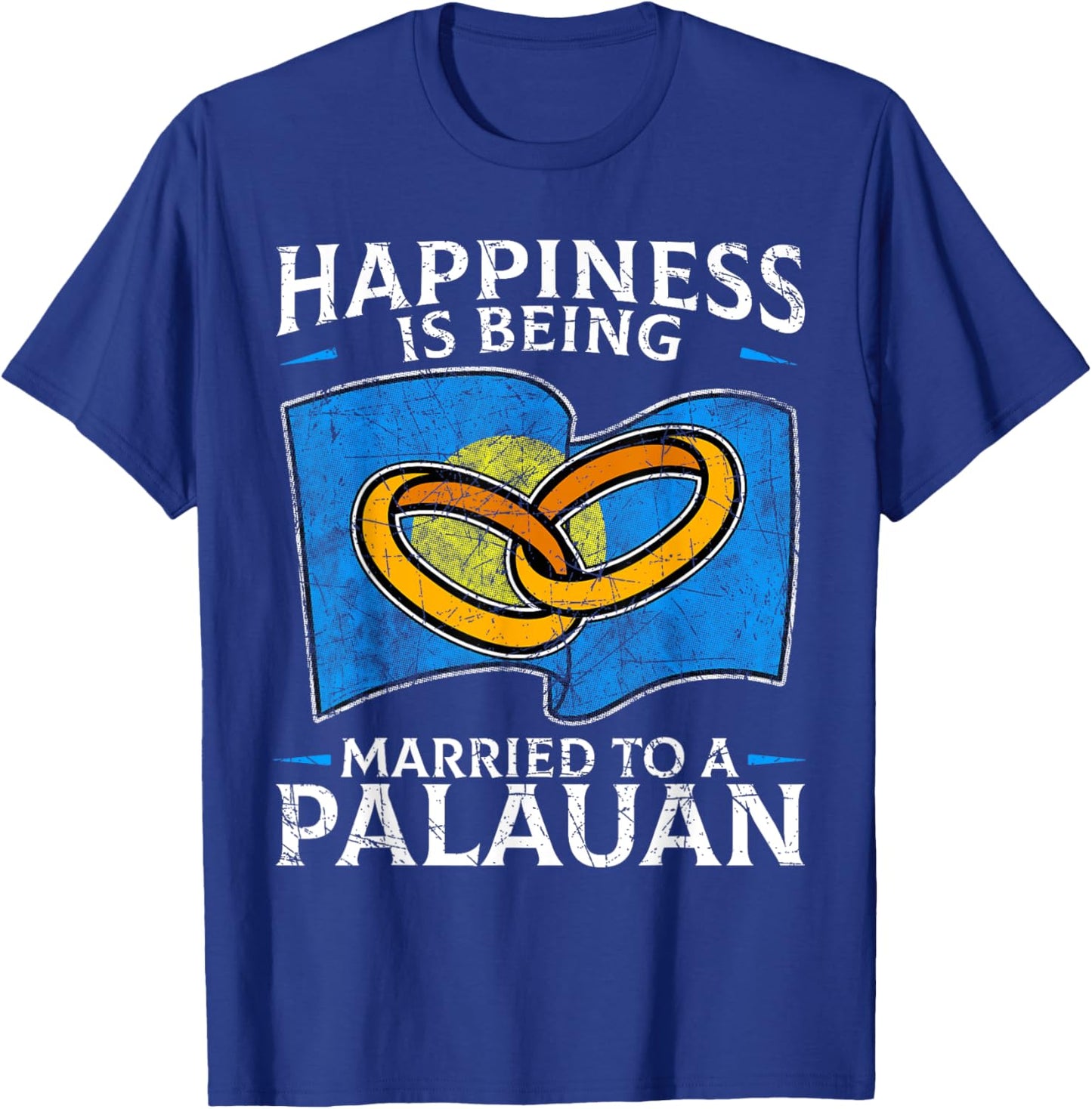 Palauan Wedding Republic of Palau Heritage Marriage T-Shirt - T-Shirt | Royal