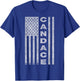 Vote Candace Owens for President 2024, Conservative USA Flag T-Shirt - T-Shirt | Royal
