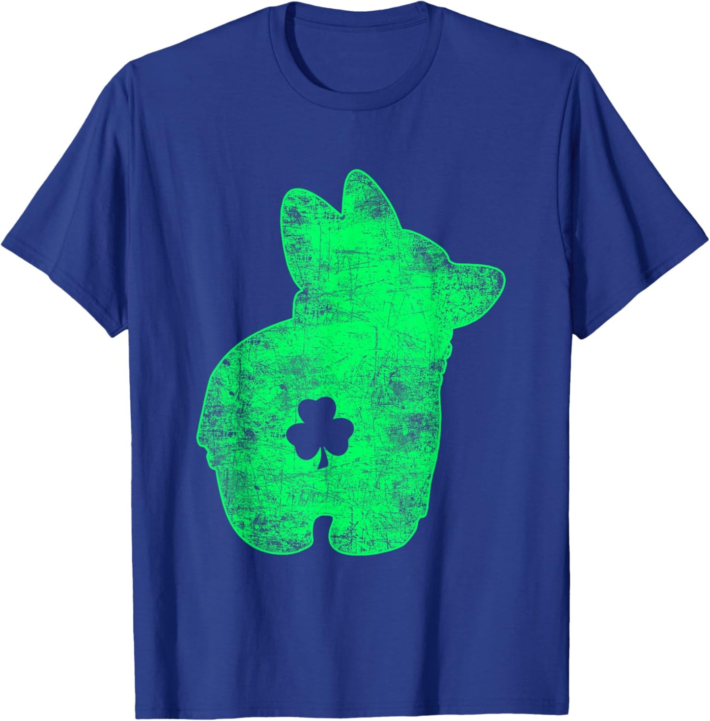 Happy St Patrick's Day Funy Saint Patricks Corgi Dog T-Shirt - T-Shirt | Royal