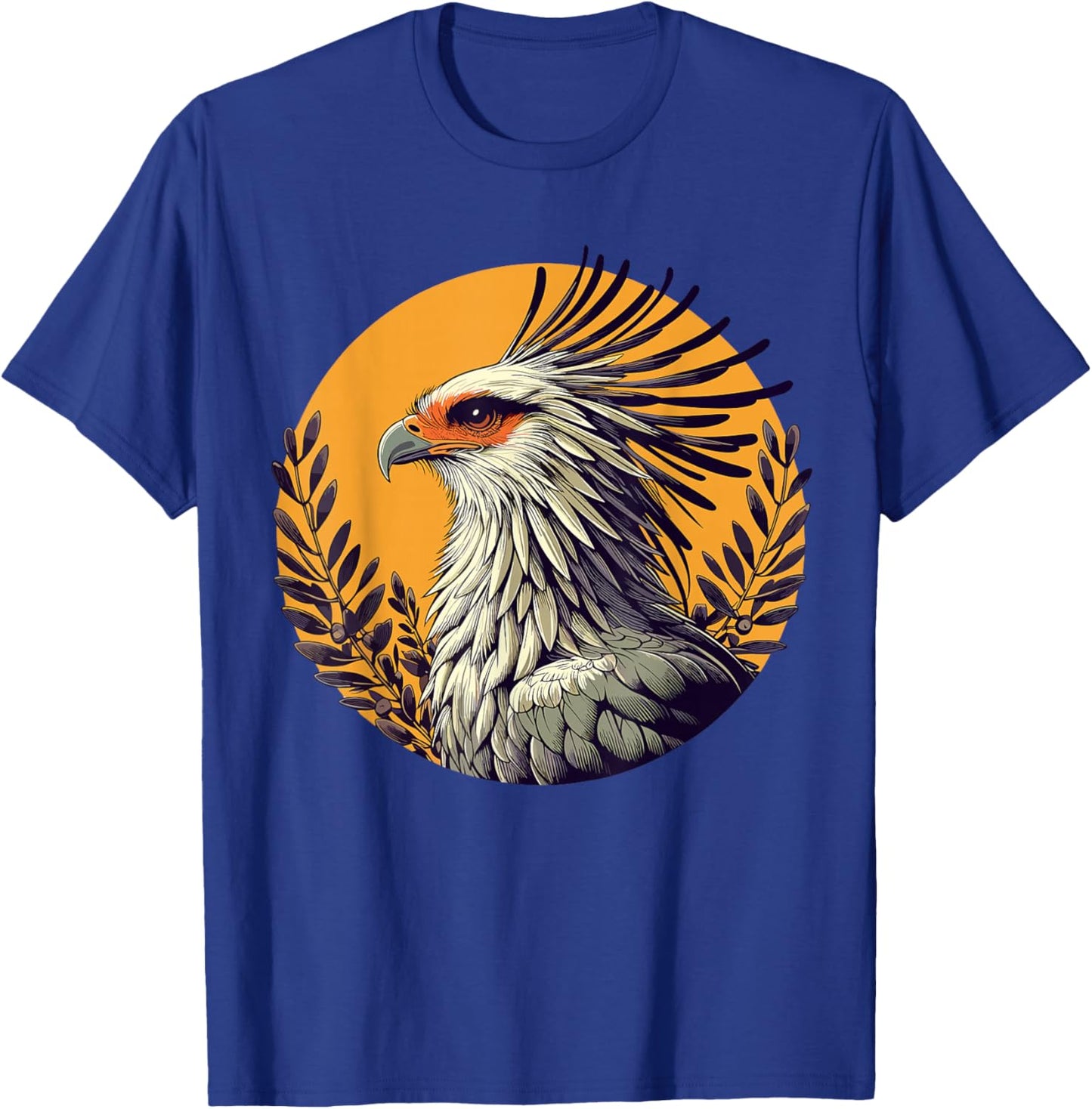 Secretarybird Secretary Bird T-Shirt - T-Shirt | Royal