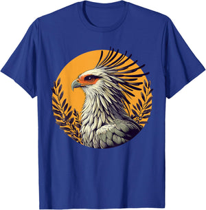Secretarybird Secretary Bird T-Shirt - T-Shirt | Royal