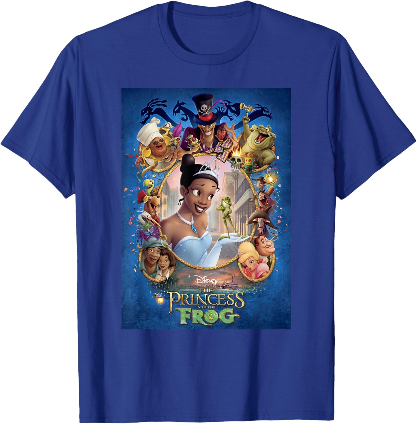 Disney Princess And The Frog Poster T-Shirt - T-Shirt | Royal