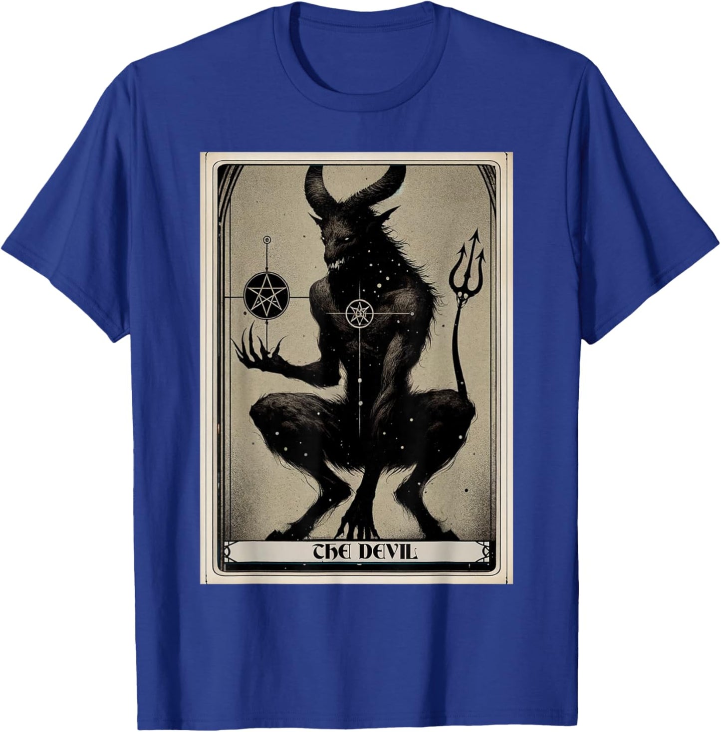 The Devil Tarot Card T-Shirt - T-Shirt | Royal