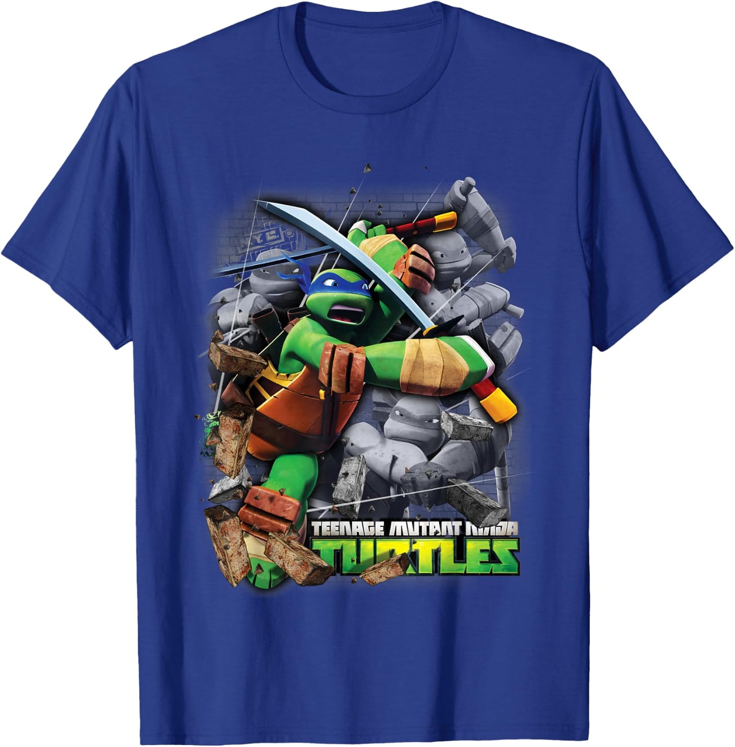 Ninja Turtles Leonardo TMNT T-Shirt - T-Shirt | Royal