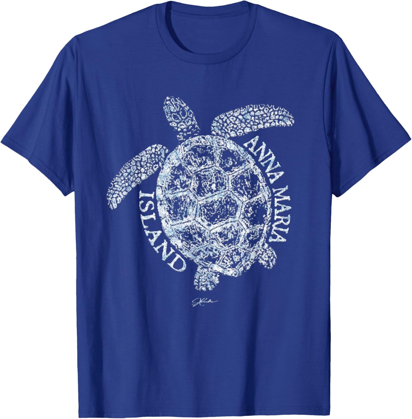 JCombs: Anna Maria Island Sea Turtle T-Shirt - T-Shirt | Royal