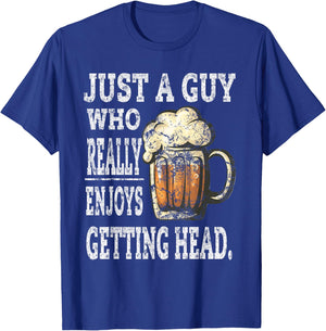 Dirty beer drinking T shirts Adult Humor Gift T-Shirt - T-Shirt | Royal