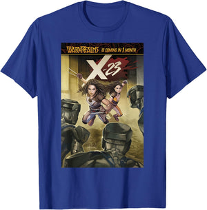 Marvel Comixology X-23 X-Assassin Comic Book Cover T-Shirt - T-Shirt | Royal
