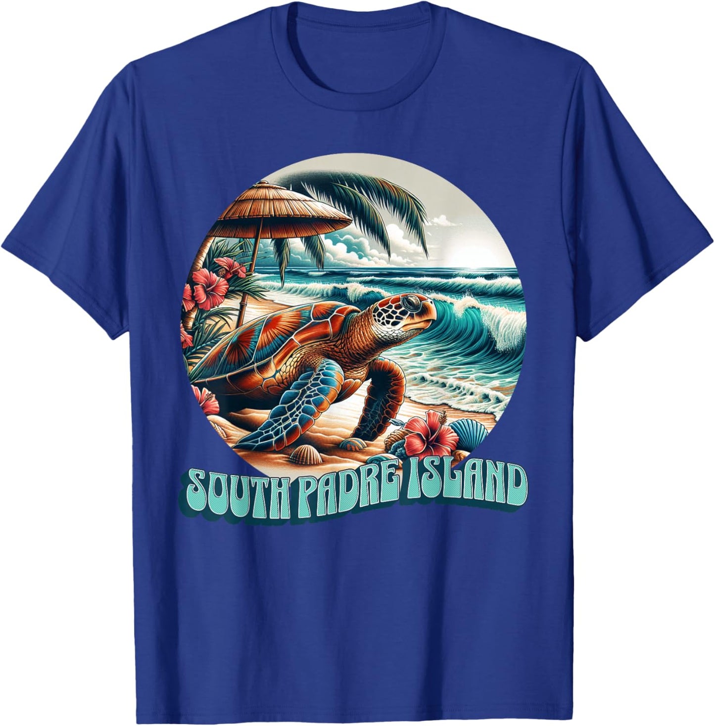 South Padre Island T-Shirt - T-Shirt | Royal