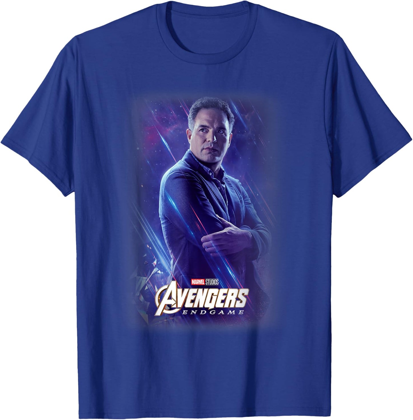 Marvel Avengers Endgame Bruce Banner Galactic Poster T-Shirt - T-Shirt | Royal